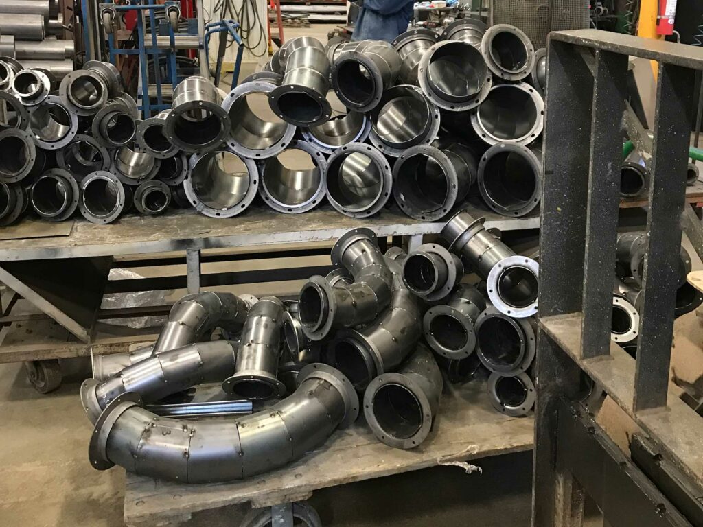 metal pipe parts
