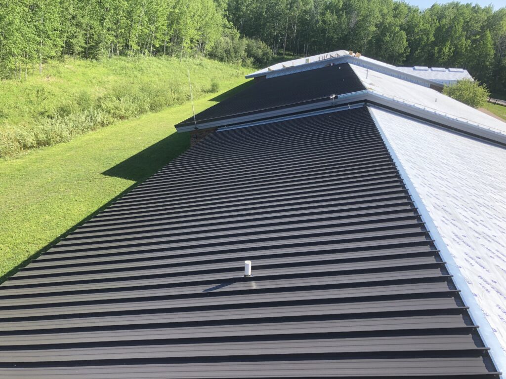 installing a metal roof