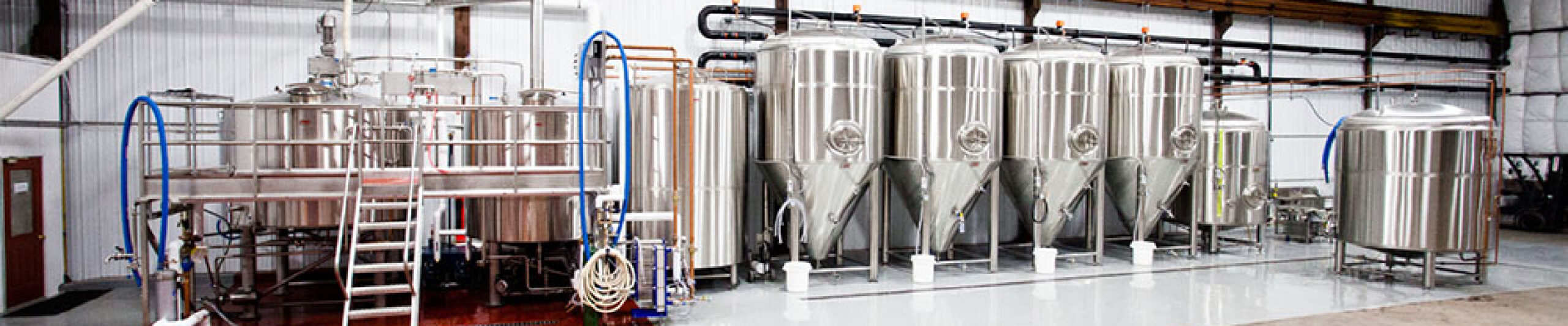 Brewery metal containers